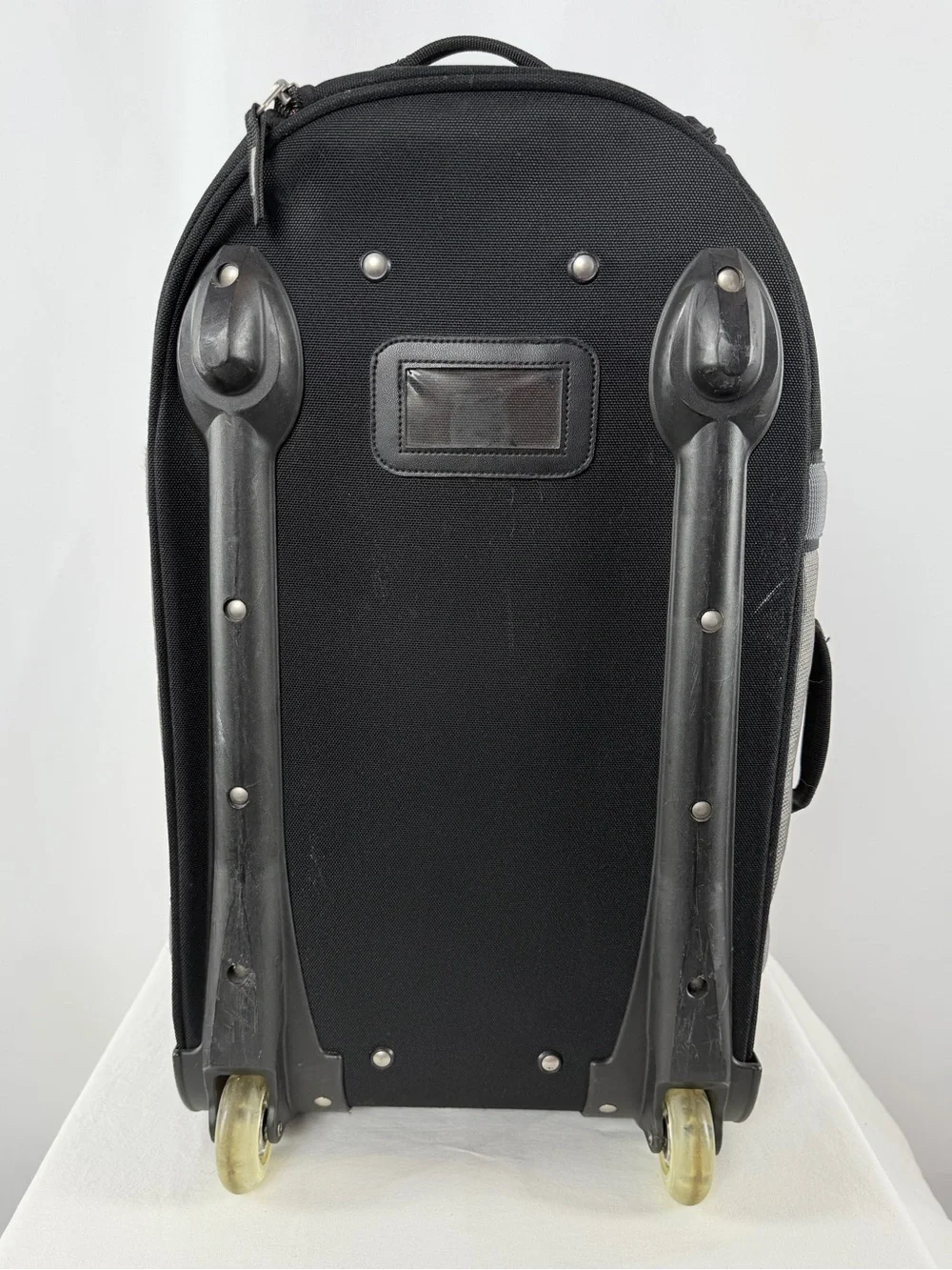 OGIO Layover Travel Motorcycle Gear Rolling Bag in Black Gray